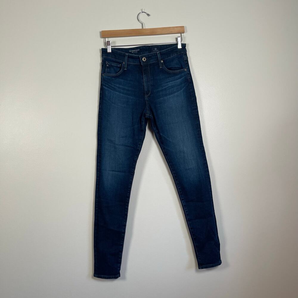 AG Jeans • The Farrah Skinny Dark Wash Jeans